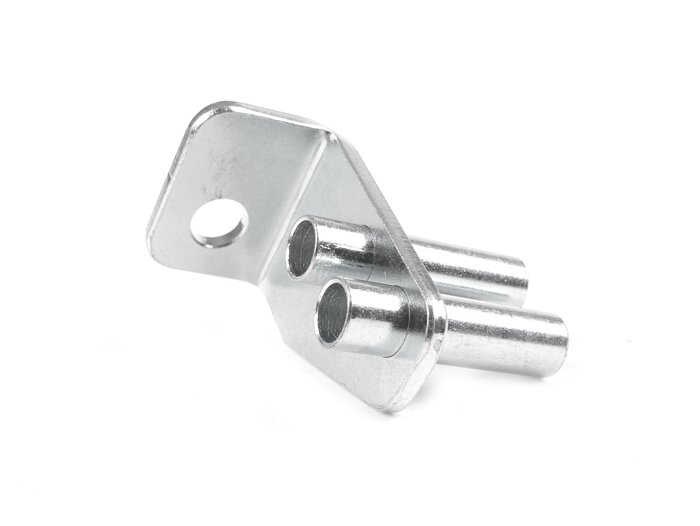 Bracket for gear change cables on engine -OEM QUALITY- Vespa VB, GS150 / GS3 (VS1T-VS5T), Vespa 150 (T2, T3, VD1T, VD2T), Vespa GS150 / GS3 (VDTS), Motovespa 125S (VTT, V58MS), 125N (VT, V58M)