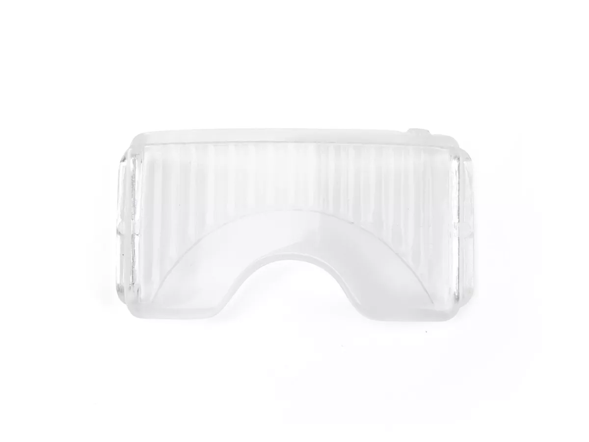 Vetro di ricambio per illuminazione targa -HELLA (NOS), collo d'oca - Vespa V50, GS150 / GS3 (tedesco)
