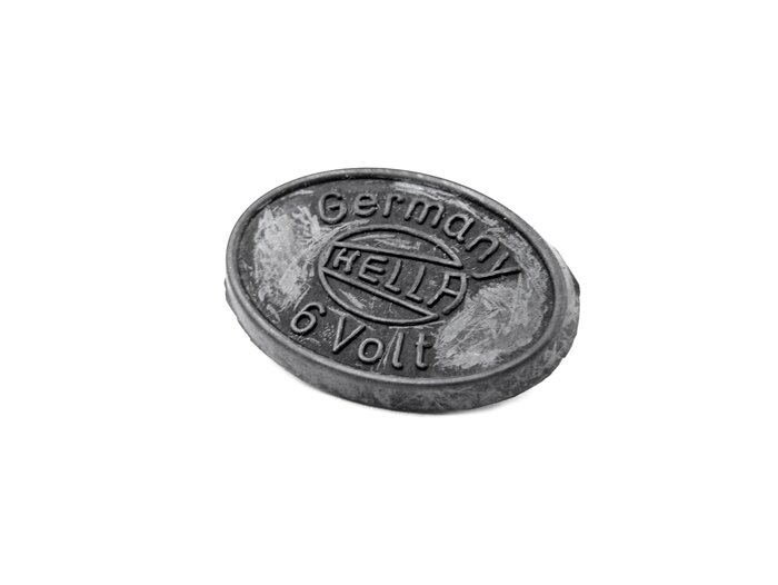 Letras para bocina - CALIDAD OEM - Vespa Hella - Vespa 125 (T1, T2, VNA, VNB - modelos alemanes), Vespa 150 (T4, VGLA/B - modelos alemanes), Vespa GS150 / GS3 (VDTS - modelos alemanes)