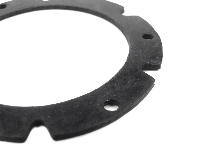 Claxon afdichting -OEM KWALITEIT, Ø=52x73x2mm Vespa 150 (T2, T3, T4, VD1T, VD2T, VGLA/B - Duitse modellen), Vespa GS150 / GS3 (VDTS - Duitse modellen), Vespa Hoffmann A, B, C, M24 (Queen) - zwart
