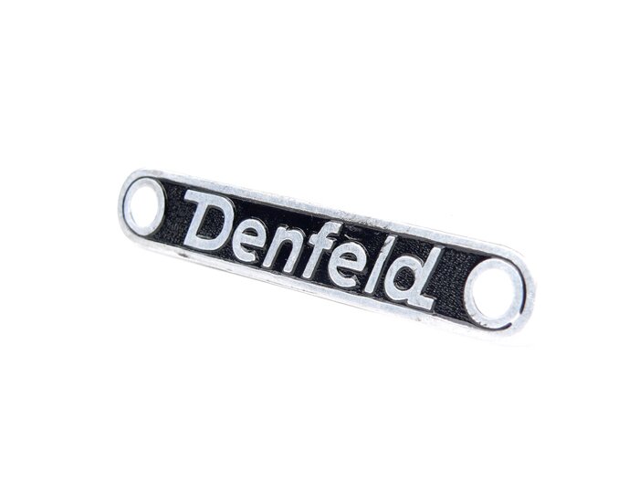 Zitbankbelettering -OEM KWALITEIT- Vespa Denfeld - Vespa 125 (T1, T2, VNA, VNB - Duitse modellen), Vespa 150 (T2, T3, T4, VD1T, VD2T, VGLA/B - Duitse modellen), Vespa GS150 / GS3 (VDTS - Duitse modellen), Vespa GS160 (VSB - Duitse modellen), Hoffmann