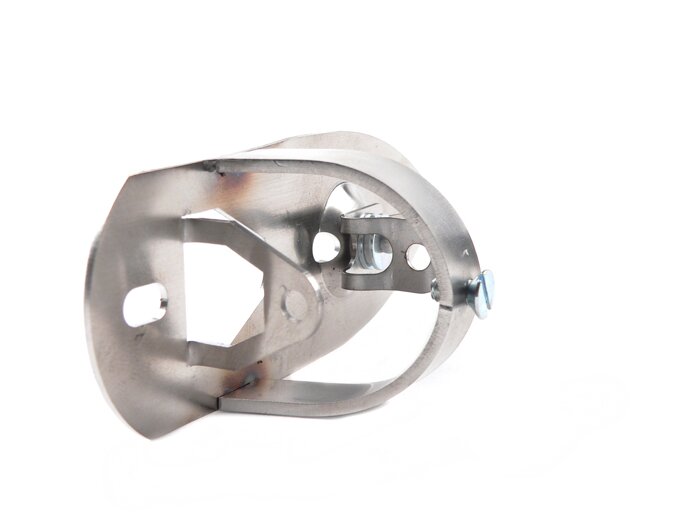 Indicator bracket -OEM QUALITY GERMANY side panel- Vespa VBB, VBA, Vespa 125 (T1, T2, VNA, VNB - German models), Vespa 150 (T4, VGLA/B - German models), Vespa GS150 / GS3 (VDTS - German models)