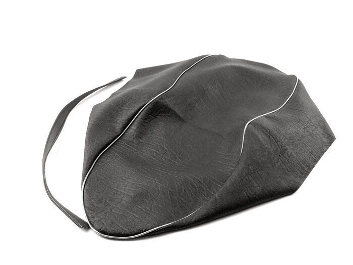 Sarung jok -KUALITAS OEM, Denfeld- Vespa 150 (T2, T3, VD1T, VD2T - model Jerman), Vespa GS150 / GS3 (VDTS - model Jerman) - hitam