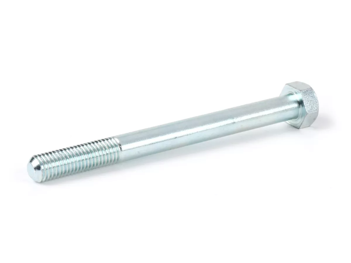 Screw -DIN 931- M9 x 100mm (used for engine/ engine bracket Vespa Wideframe V1 till V15, V30 till V33, VM, VN, VL, VU, VB, GS150 / GS3 (VS1 till VS5), Vespa GS150 / GS3 (VDTS - german models), Vespa 150 (T1, T2, T3, VL1T, VD1T, VD2T - german models), Vesp