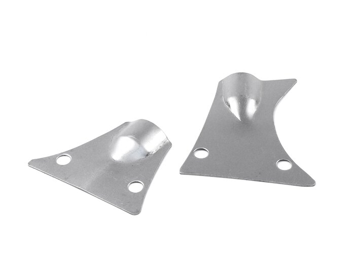 Penutup debu di bawah setang -KUALITAS OEM- Vespa V50, V90 (lampu depan Ø = 105mm) - tidak dicat