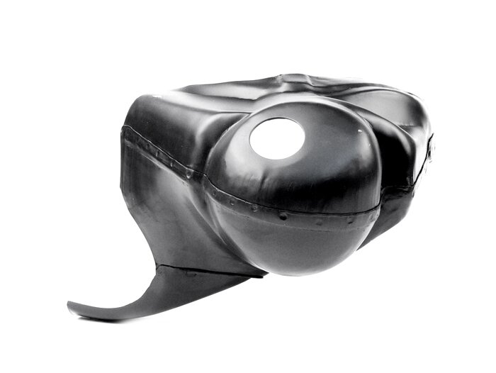 Cylinder cowling -OEM QUALITY- Vespa V50 (1st Series) - metal