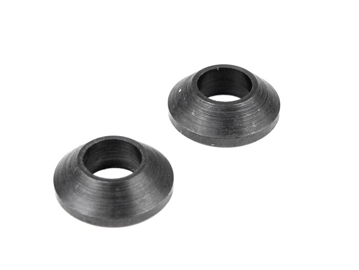Pair of spacer rings for luggage rack plate -OEM QUALITY- Vespa Wideframe V98, V1-V15, V30-V33, VN, VM, VL, VB, VU