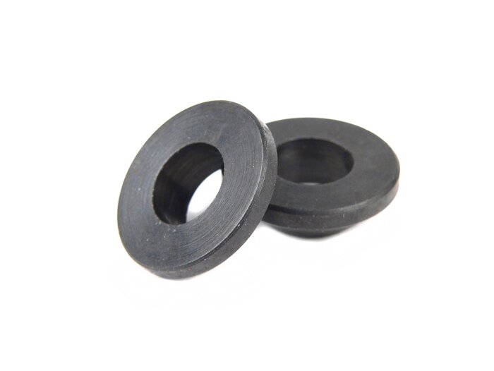 Pair of spacer rings for luggage rack plate -OEM QUALITY- Vespa Wideframe V98, V1-V15, V30-V33, VN, VM, VL, VB, VU