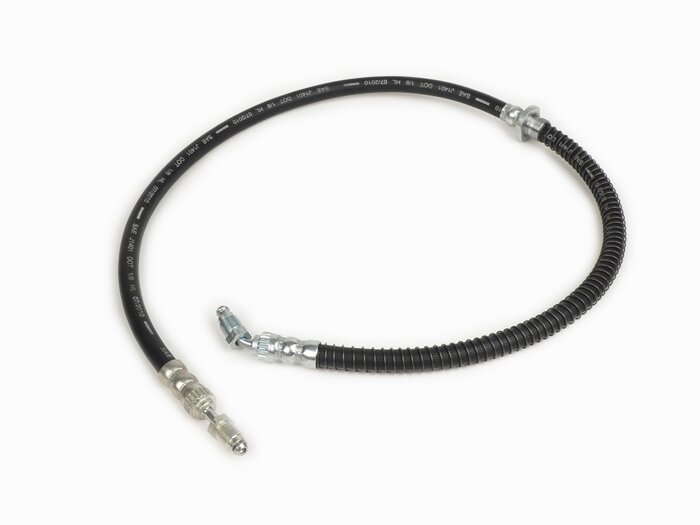 Latiguillo de freno trasero - CALIDAD OEM - Vespa Cosa 125 (VNR1T, VNR2T), Cosa 200 (VSR1T) - Recubierto de goma