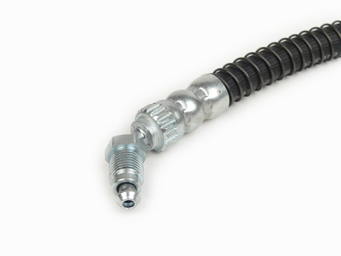 Latiguillo de freno trasero - CALIDAD OEM - Vespa Cosa 125 (VNR1T, VNR2T), Cosa 200 (VSR1T) - Recubierto de goma