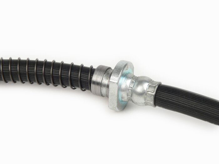 Latiguillo de freno trasero - CALIDAD OEM - Vespa Cosa 125 (VNR1T, VNR2T), Cosa 200 (VSR1T) - Recubierto de goma