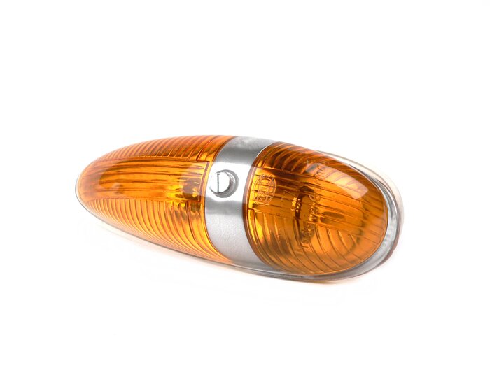 Indicator -OEM KWALITEIT- zijklep- Vespa VBB, VBA, Vespa 125 (T1, T2, VNA, VNB - Duitse modellen), Vespa 150 (T4, VGLA/B - Duitse modellen), Vespa GS150 / GS3 (VDTS - Duitse modellen) - wit rubber