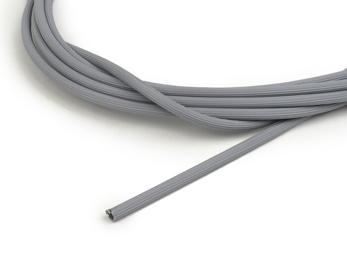 Cable hose -VESPA Vintage- Ø inner = 3,0mm, Ø outer = 5,5mm (5m) - grey