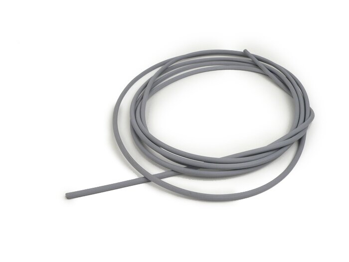 Cable hose -VESPA Vintage- Ø inner = 4,3mm, Ø outer = 6,5mm (5m) - grey