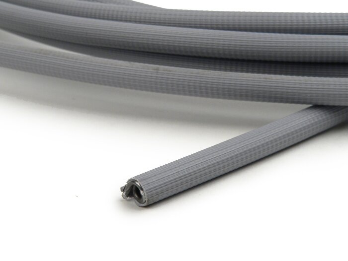 Cable hose -VESPA Vintage- Ø inner = 4,3mm, Ø outer = 6,5mm (5m) - grey