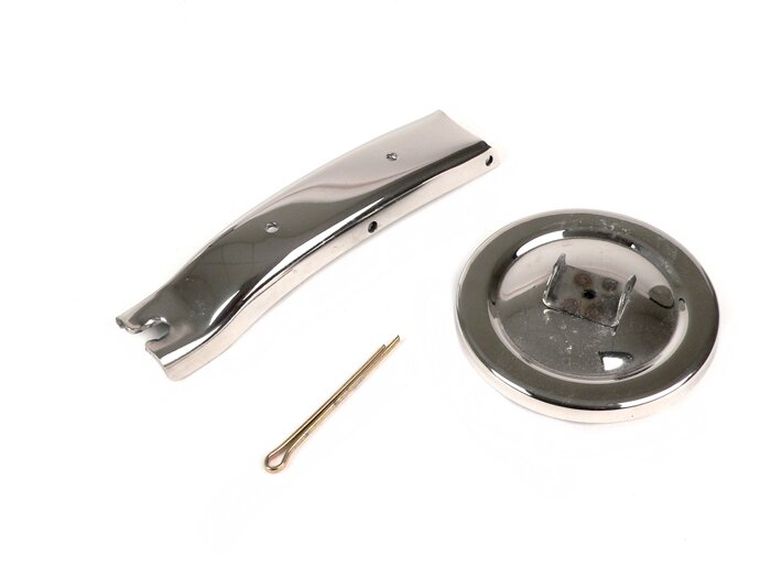 Tappo serbatoio carburante -VESPA- Rally180 (VSD1T), Rally200 (VSE1T), SS180 (VSC1T), GS160 / GS4 (VSB1T) - acciaio inox