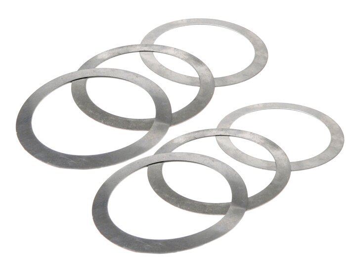Set di dischi di riscontro -DIN 988- 37x47 (utilizzati per cuscinetti a sfera 6005, 6204, 6303, 16005, BB1 3013B)