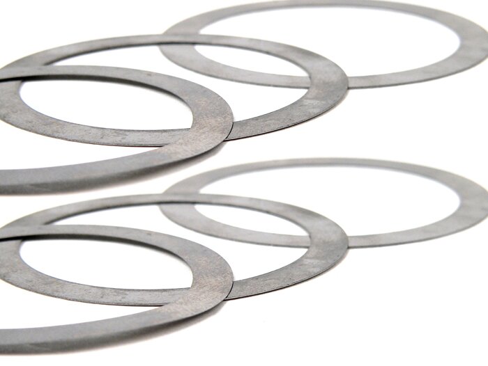 Set di dischi di riscontro -DIN 988- 37x47 (utilizzati per cuscinetti a sfera 6005, 6204, 6303, 16005, BB1 3013B)