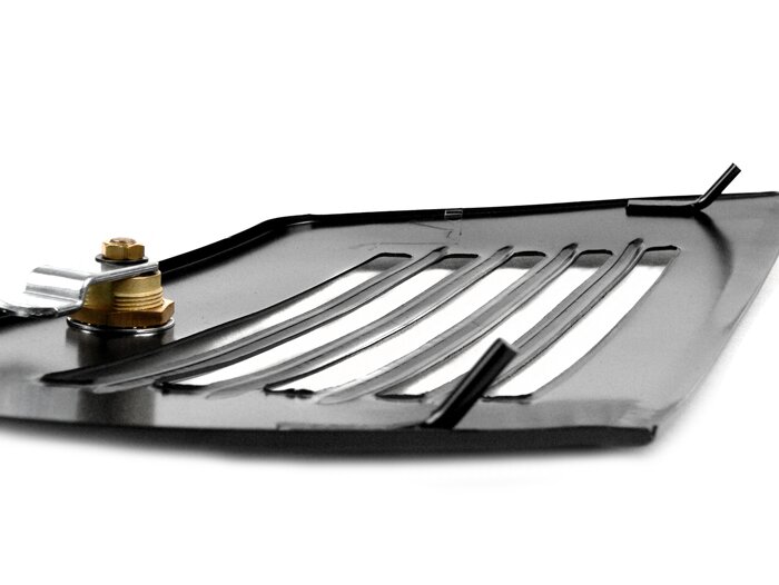 Side panel rhs -OLYMPIA- Vespa V50 (V5A1T till No 70239), V50 S (V5SA1T till No 11764), V90 (V9A1T till No19974) - with lock