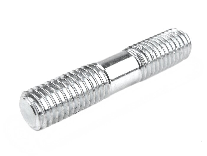 Stud -M8 x 40mm- 17-8-17mm (used for exhaust support / chaincase cover Lambretta LI (series 2-3), LIS, SX, TV (series 2-3), DL, GP