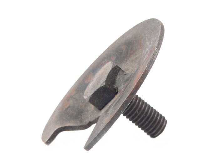 Piastra elastica per molla ammortizzatore posteriore, forcella superiore/braccio oscillante -VESPA- Vespa Wideframe V1-V15, V30-V33, VU, VM, VN1 (fino al n. 6000)