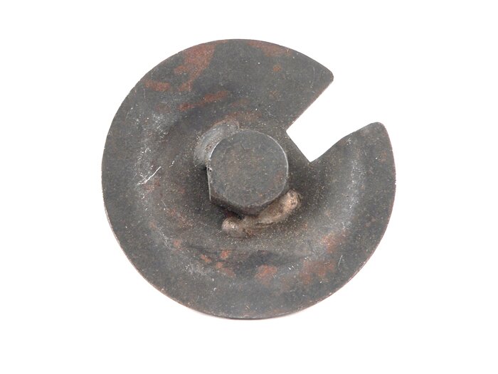 Piastra elastica per molla ammortizzatore posteriore, forcella superiore/braccio oscillante -VESPA- Vespa Wideframe V1-V15, V30-V33, VU, VM, VN1 (fino al n. 6000)