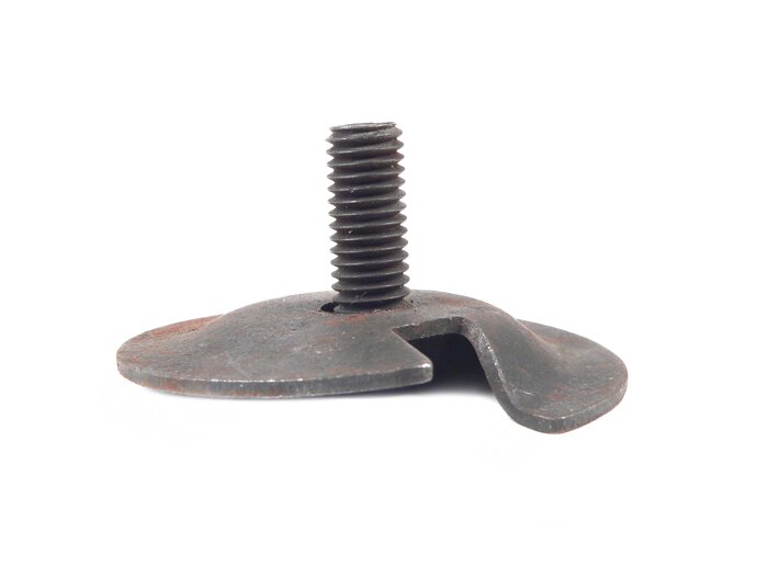 Piastra elastica per molla ammortizzatore posteriore, forcella superiore/braccio oscillante -VESPA- Vespa Wideframe V1-V15, V30-V33, VU, VM, VN1 (fino al n. 6000)