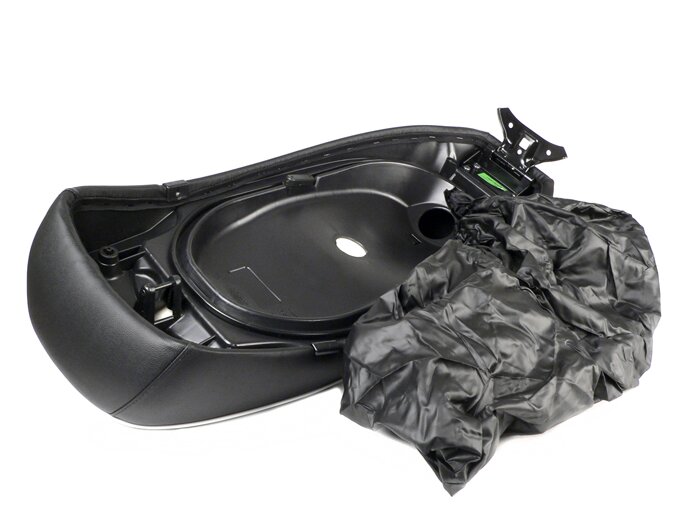 Selle -PIAGGIO- Vespa GTS 125 i.e. Super (ZAPM453), Vespa GTS 300 i.e. Super (ZAPM452) - (-2014) - Noir
