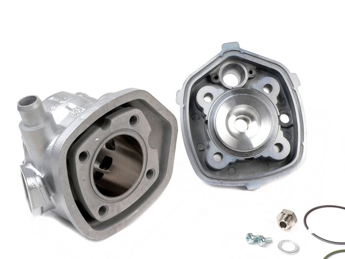 Cilindro -ITALKIT 70 ccm Alluminio Racing- Minarelli LC (Ø=10mm spinotto)