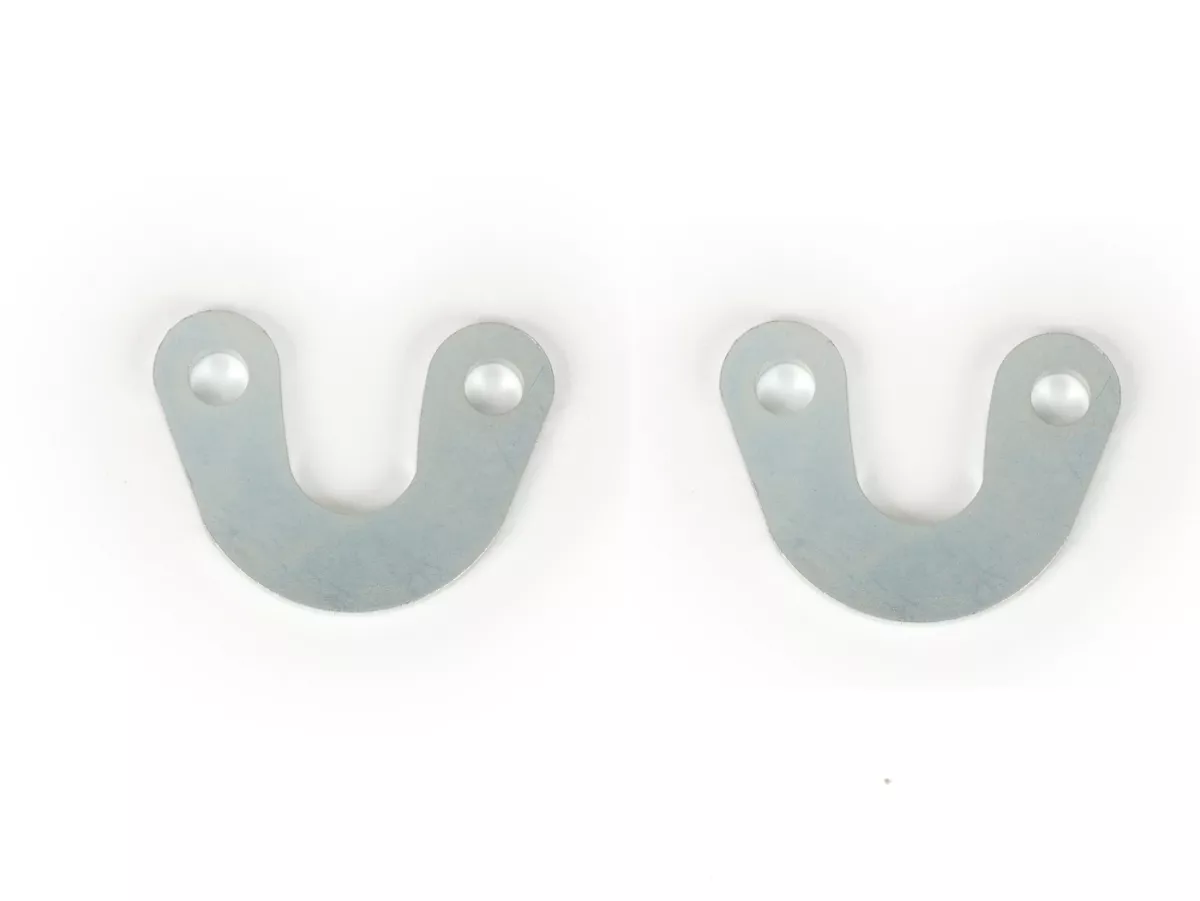 Pair of centre stand brackets -LAMBRETTA- Lui 50 C/CL, Lui 75 S/SL