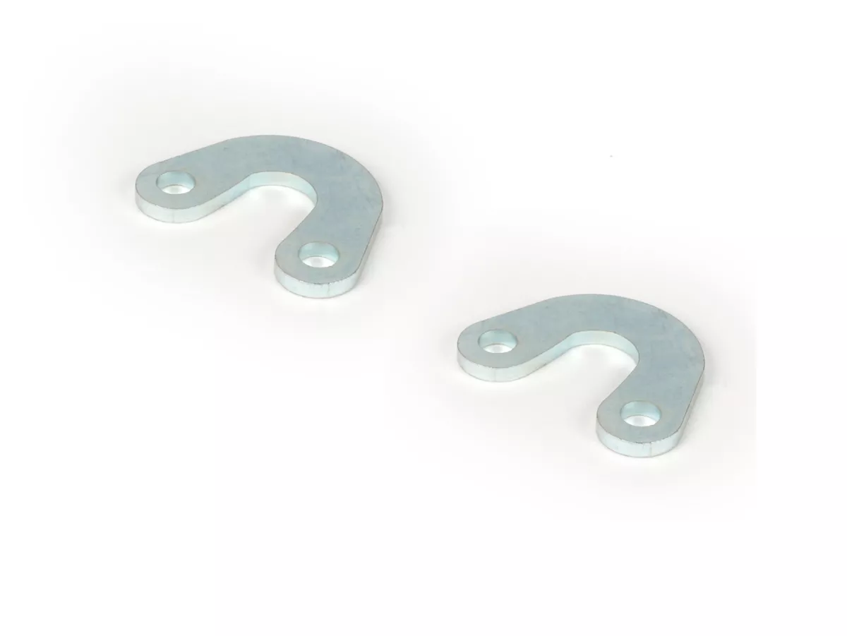 Pair of centre stand brackets -LAMBRETTA- Lui 50 C/CL, Lui 75 S/SL