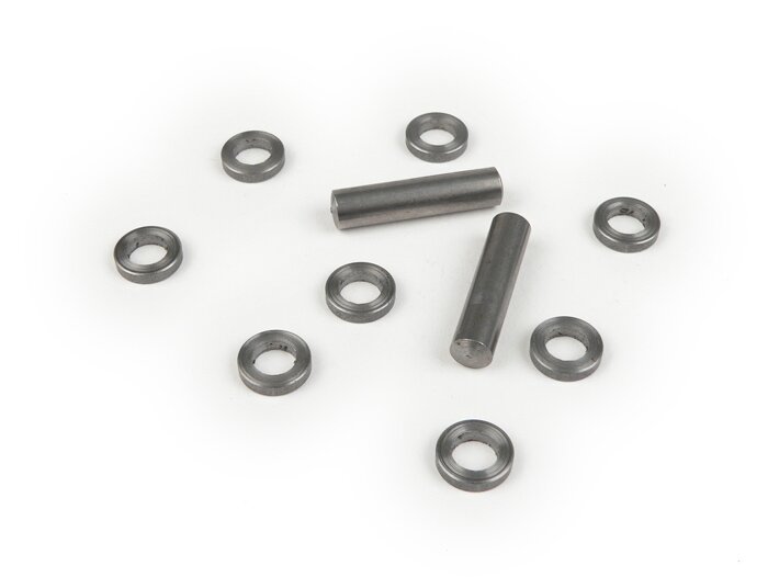 Juego de pernos y rodillos para acelerador y palanca de cambios -LAMBRETTA- Lambretta C (desde 1951), LC (desde 1951), D 125 (hasta 1952), LD 125 (hasta 1952) - +0.0mm