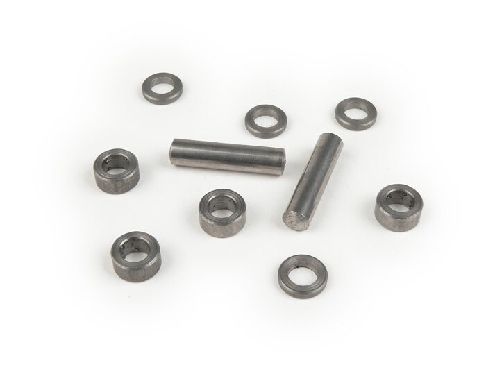 Set baut dan roller untuk tuas gas dan gigi -LAMBRETTA- Lambretta D 125 (1954-1955), LD 125 (1954-1955) - +0.0mm