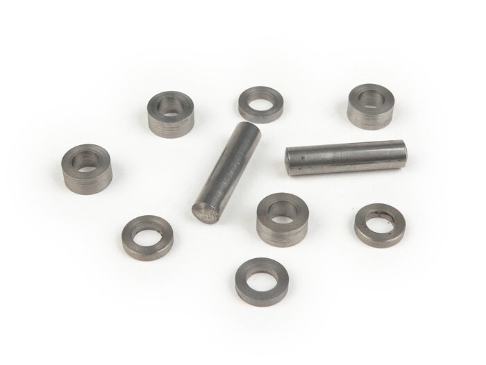 Baut dan roller set untuk tuas gas dan tuas persneling -LAMBRETTA- Lambretta D 125 (1954-1955), LD 125 (1954-1955) - +0.2mm
