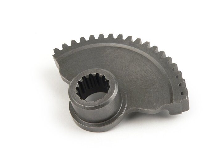 Segmento de arranque a patada -LAMBRETTA- Lambretta D 125-150 (hasta 1955), LD 125-150 (hasta 1955) - Mecanismo de arranque a patada versión 11 M 400, 11 M 400/1, 11 M 400/2