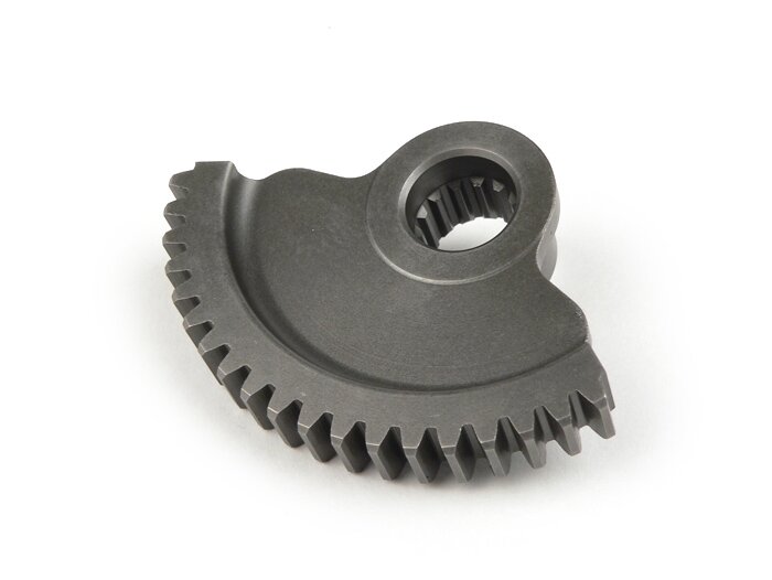 Segmento de arranque a patada -LAMBRETTA- Lambretta D 125-150 (hasta 1955), LD 125-150 (hasta 1955) - Mecanismo de arranque a patada versión 11 M 400, 11 M 400/1, 11 M 400/2