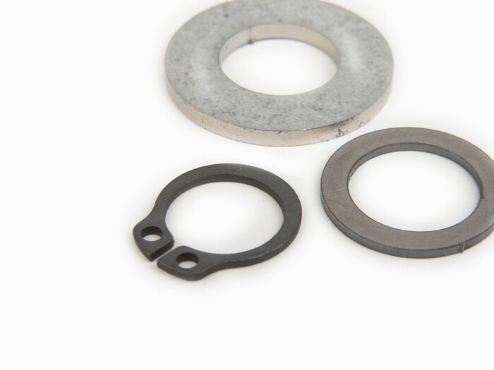 Juego de anillos Seeger para pedal de freno -LAMBRETTA- Lambretta C, LC, D, LD, E, F, LI, LIS, SX, TV, DL, GP
