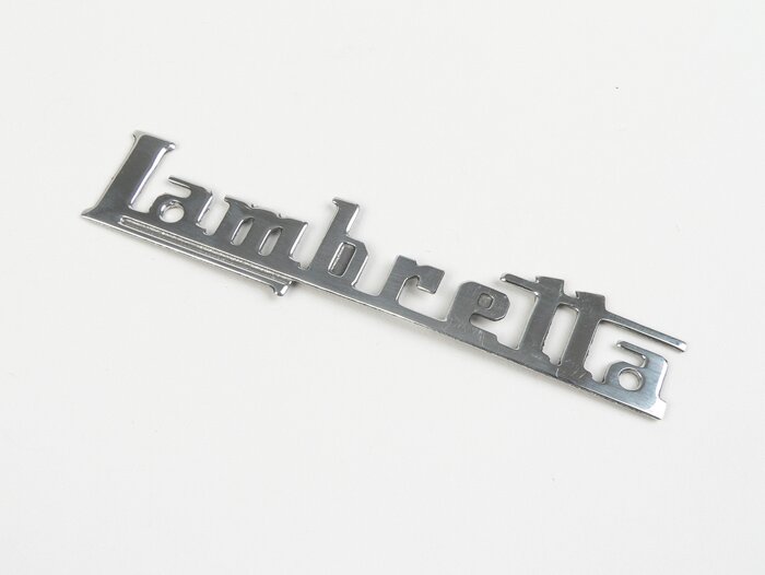 Badge legshield -LAMBRETTA- Lambretta - LC, LD (till 1952)