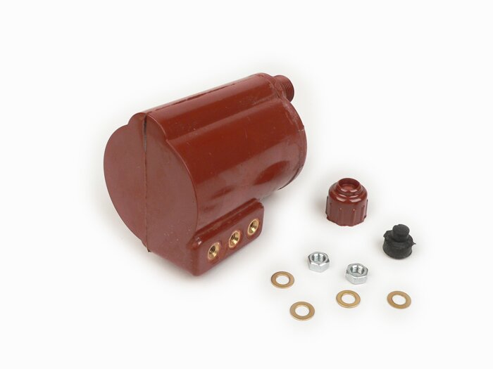Ignition coil -LAMBRETTA- Lambretta LD 125 (since 1956), LD 150, D 150, LI (Series 1-2), TV (Series 1-2) - plastic housing