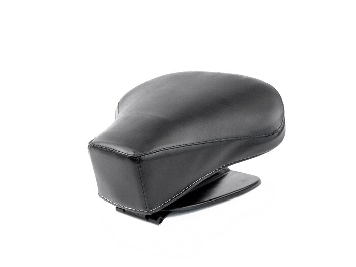 Sadel -KUALITAS OEM, depan- Vespa V50, PV125, ET3 - hitam