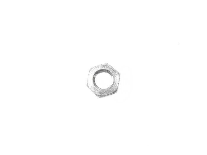 Nut M7 3.5mm flat type for gear box cover -SIL- Lambretta LI, LIS, SX, TV (series 2-3), DL, GP - 10 pcs