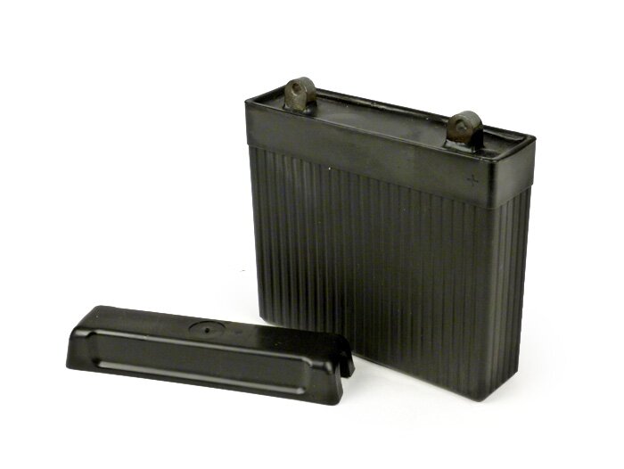 Batería -Gel RAE 3s2- 6V 5Ah - 125x125x32mm - Lambretta D 150, LD 150, LI (Serie 1) - Tipo AGM