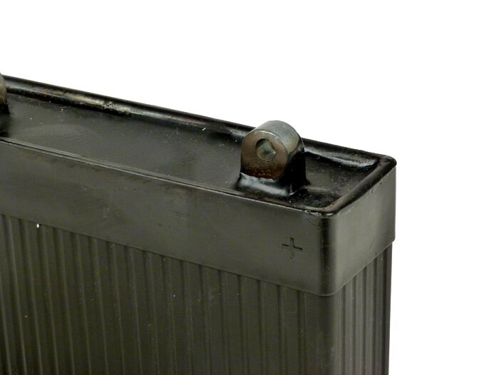 Batería -Gel RAE 3s2- 6V 5Ah - 125x125x32mm - Lambretta D 150, LD 150, LI (Serie 1) - Tipo AGM