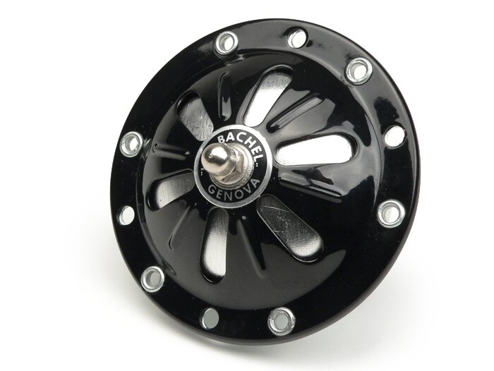 Horn -PIAGGIO 6V AC- Vespa Wideframe V1-V15, V30-V33, VM, VN, VNA1T- VNA2T - black