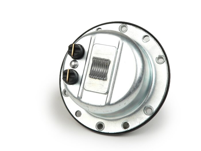 Horn -PIAGGIO 6V AC- Vespa Wideframe V1-V15, V30-V33, VM, VN, VNA1T- VNA2T - black