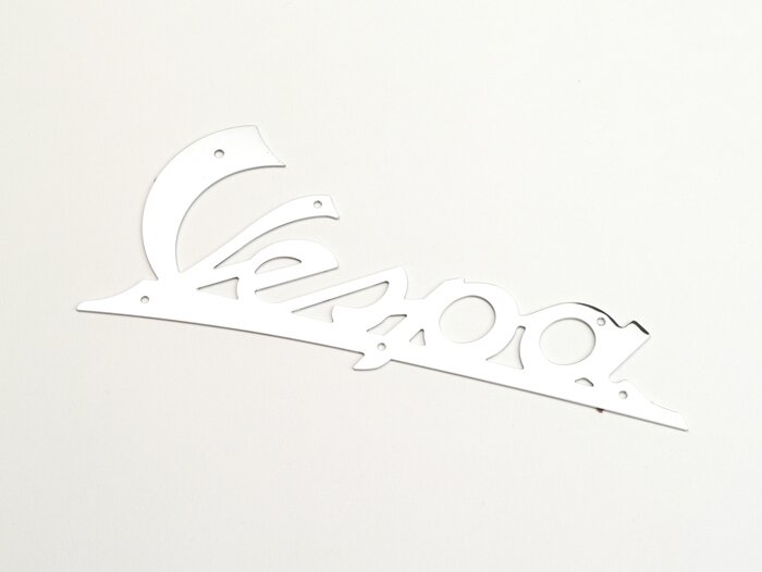 Insigne tablier -PIAGGIO- Vespa (1946-1954) - chromé
