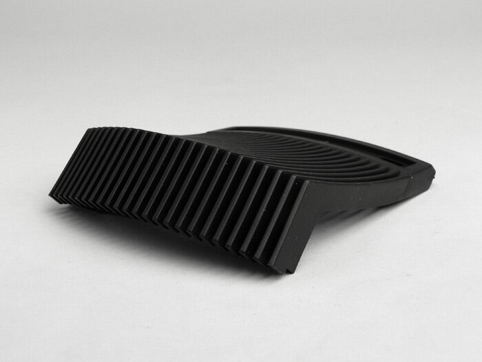 Grille descente de klaxon -QUALITÉ OEM- Vespa T5 125cc - noir