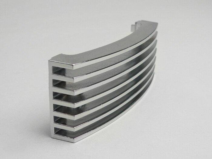 Grille descente de klaxon -QUALITÉ OEM- Vespa PX Arcobaleno (1984-2000) - chromé