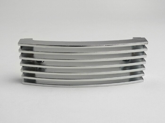 Grille descente de klaxon -QUALITÉ OEM- Vespa PX Arcobaleno (1984-2000) - chromé