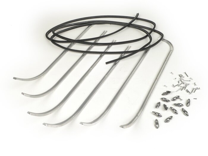 Footboard stripes set -MAURO PASCOLI- Vespa 125-150 Super (VNC1T, VBC1T)